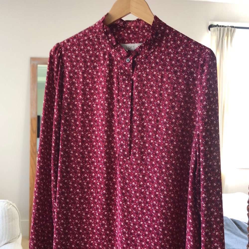 Loft pullover blouse